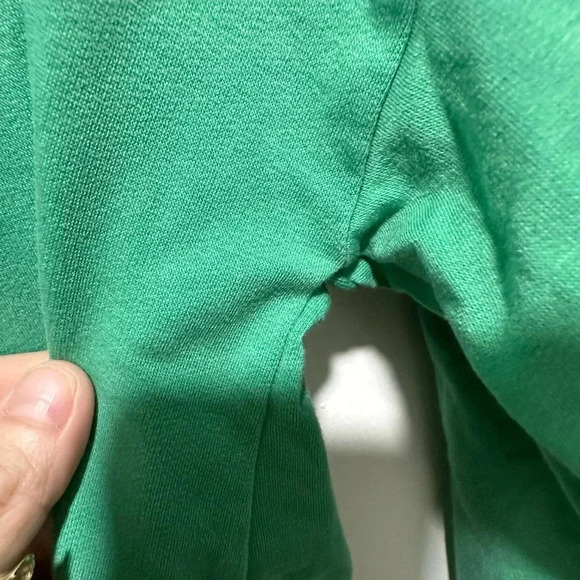 EILEEN FISHER Green pullover crewneck blouse size Small NWOT - Picture 4 of 6